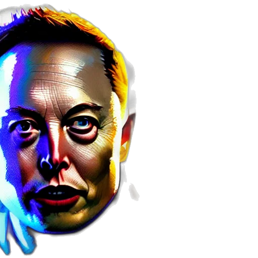 mask, face, cartoon, photorealistic transparent PNG cut-out