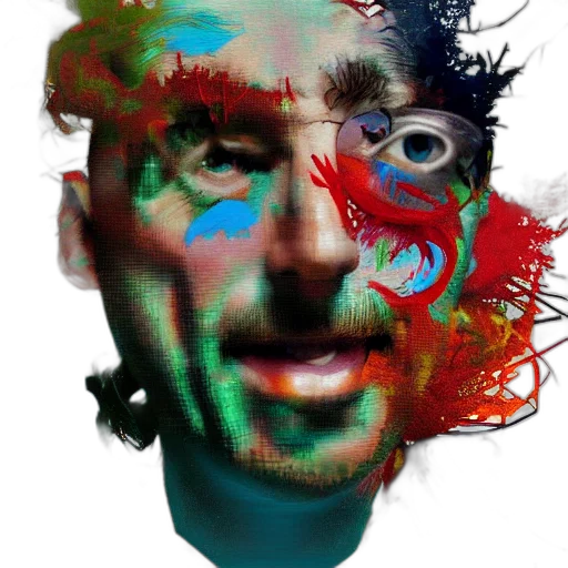 face, mask, animal, photorealistic transparent PNG cut-out