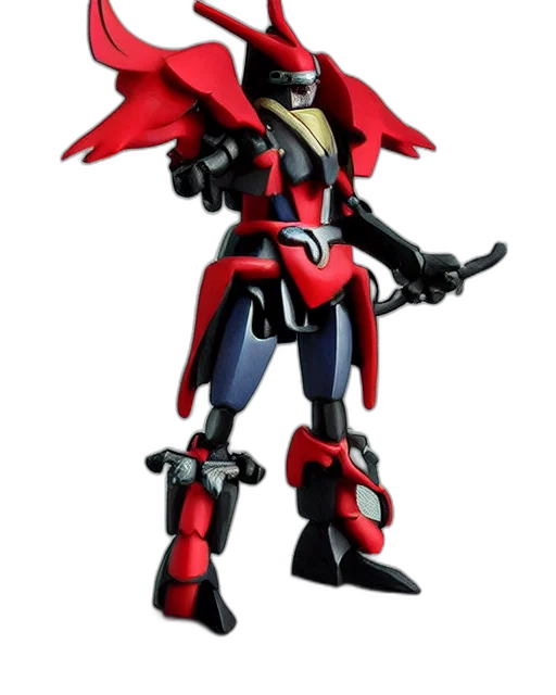 robot, weapon, 3d render, concept art transparent PNG cut-out