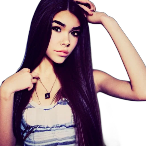 hair, jewelry, dress, photorealistic transparent PNG cut-out