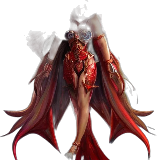 dragon, dress, concept art, fantasy art transparent PNG cut-out