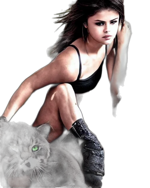 animal, creature, hair, photorealistic transparent PNG cut-out