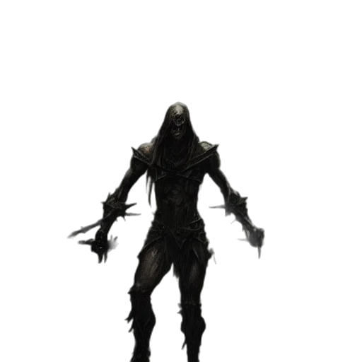 creature, staff, weapon, mask transparent PNG cut-out