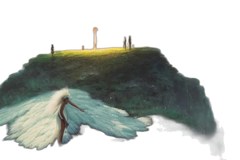 concept art, watercolor, fantasy art, photorealistic transparent PNG cut-out