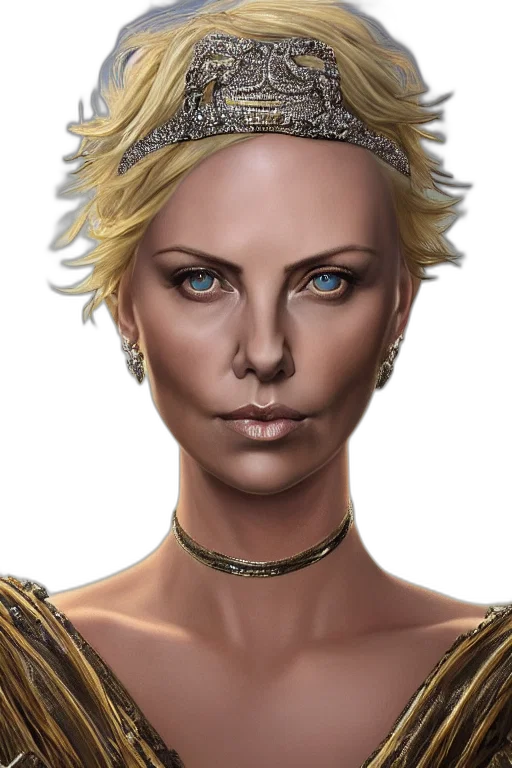 crown, jewelry, face, staff transparent PNG cut-out