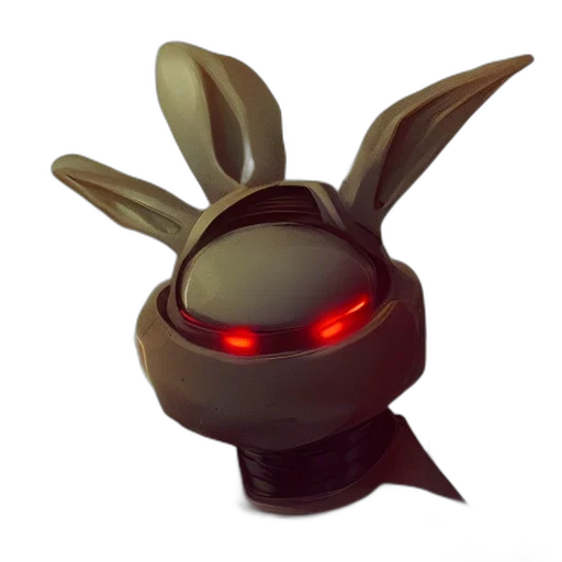 robot, mask, crown, weapon transparent PNG cut-out