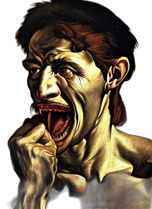 face, creature, mask, food transparent PNG cut-out