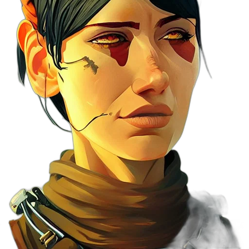 face, mask, staff, weapon transparent PNG cut-out