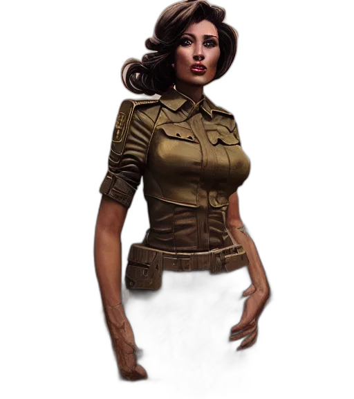 dress, staff, concept art, fantasy art transparent PNG cut-out