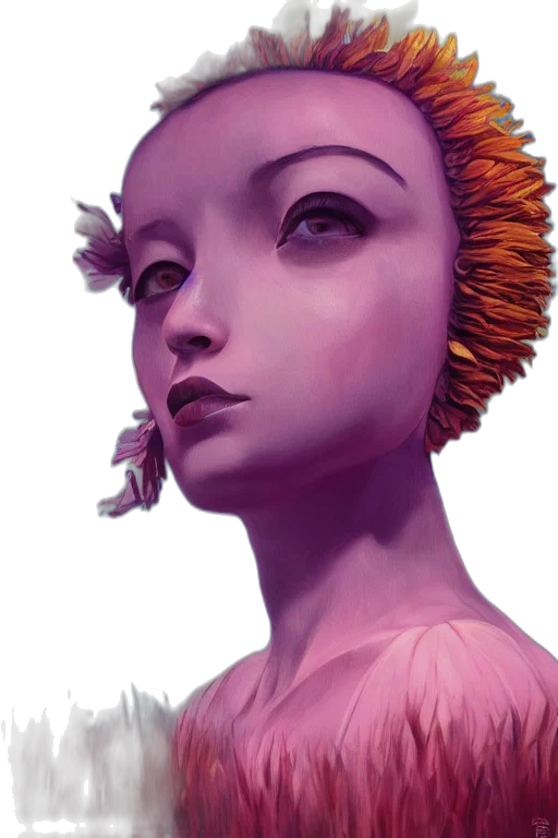 face, crown, creature, robot transparent PNG cut-out