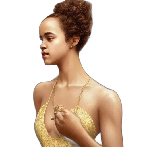jewelry, dress, crown, photorealistic transparent PNG cut-out