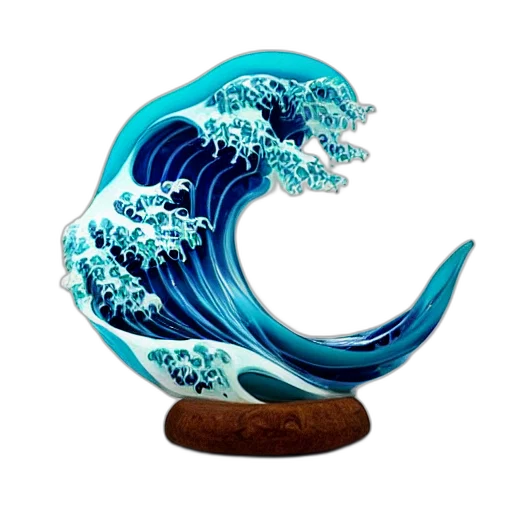 dragon, photorealistic, 3d render, vaporwave transparent PNG cut-out