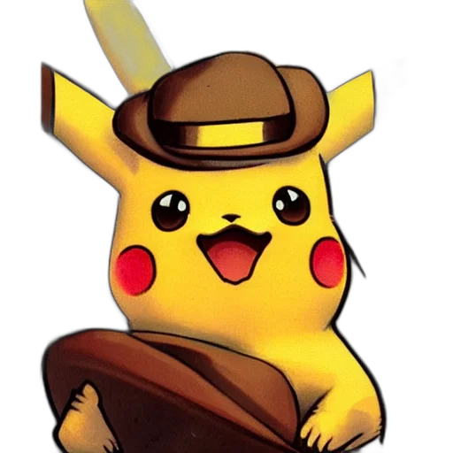 hat, staff, animal, weapon transparent PNG cut-out
