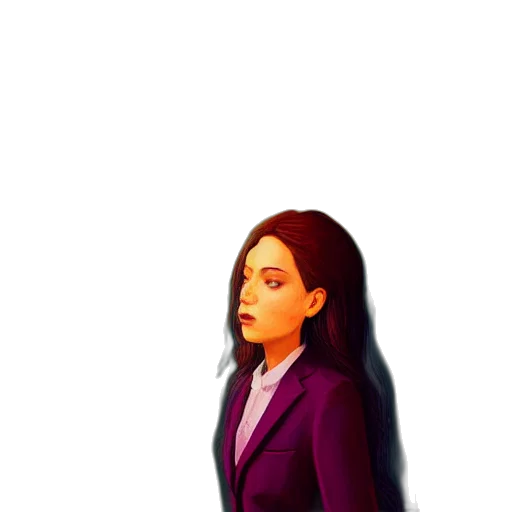 jacket, staff, dress, robot transparent PNG cut-out