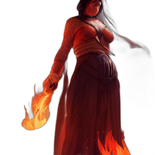 staff, concept art, fantasy art, comic book art transparent PNG cut-out
