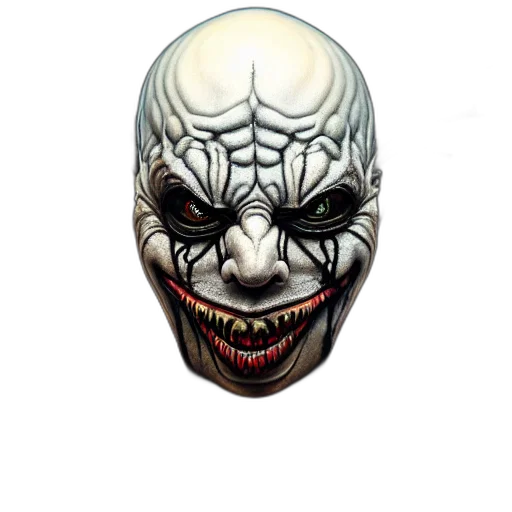 mask, face, creature, concept art transparent PNG cut-out