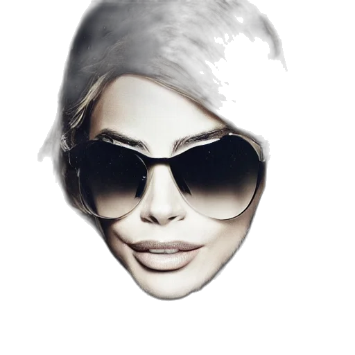 face, mask, hat, photorealistic transparent PNG cut-out