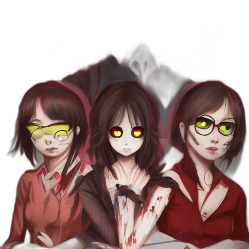 staff, mask, face, anime transparent PNG cut-out