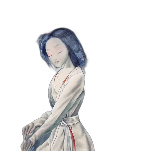 dress, staff, mask, robot transparent PNG cut-out