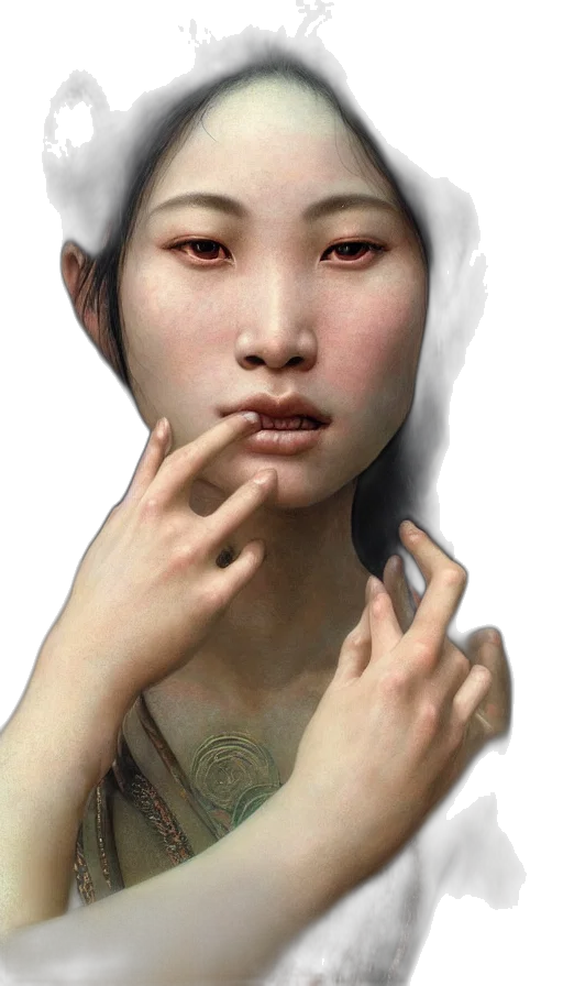 face, mask, creature, jewelry transparent PNG cut-out