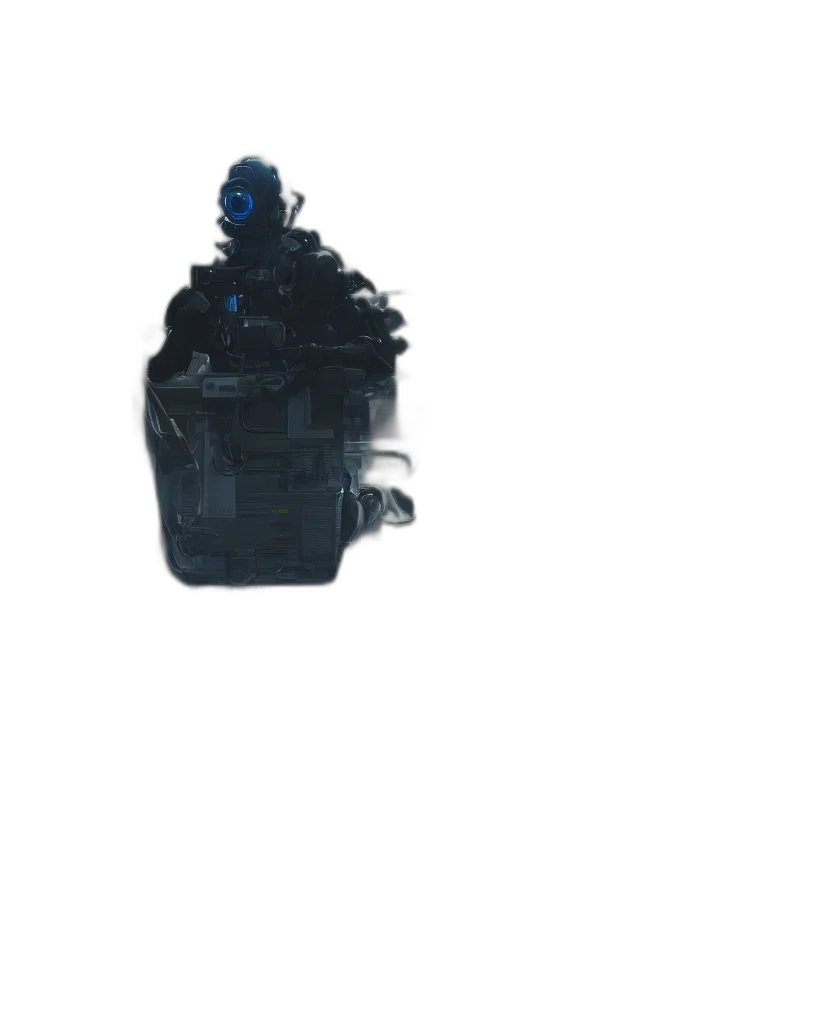 bottle, robot, crown, mask transparent PNG cut-out