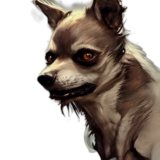 animal, staff, creature, face transparent PNG cut-out