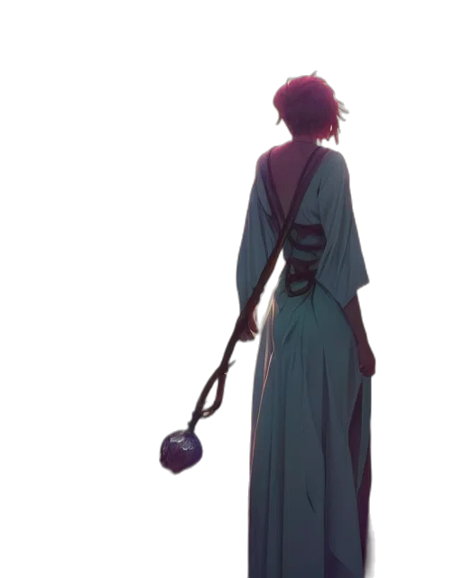 staff, dress, weapon, sword transparent PNG cut-out