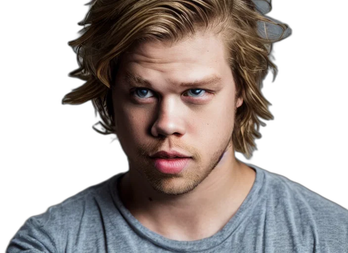 hair, face, staff, photorealistic transparent PNG cut-out