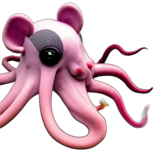 creature, animal, concept art, 3d render transparent PNG cut-out