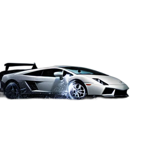 car, weapon, 3d render, concept art transparent PNG cut-out