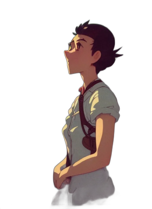 dress, staff, jacket, face transparent PNG cut-out