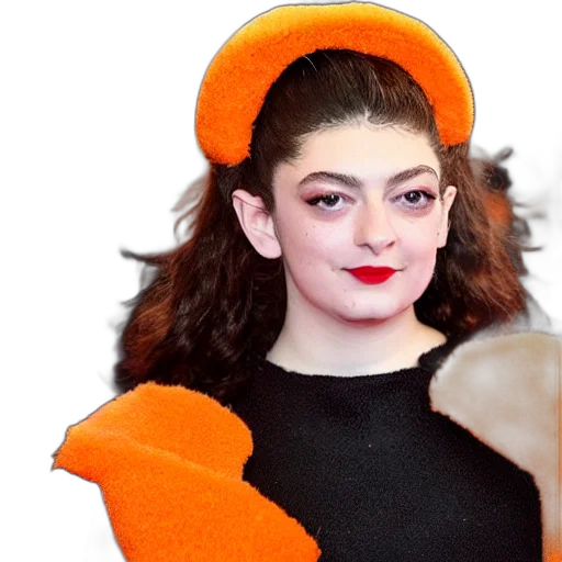 hat, hair, dress, face transparent PNG cut-out