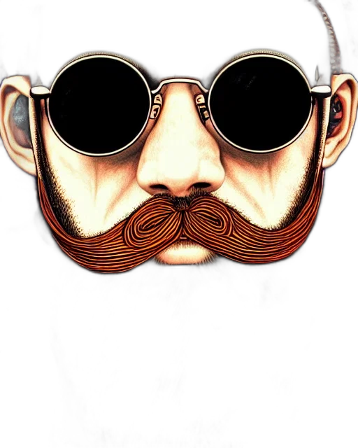 face, mask, staff, hat transparent PNG cut-out