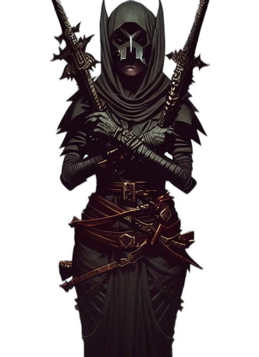 mask, staff, weapon, sword transparent PNG cut-out