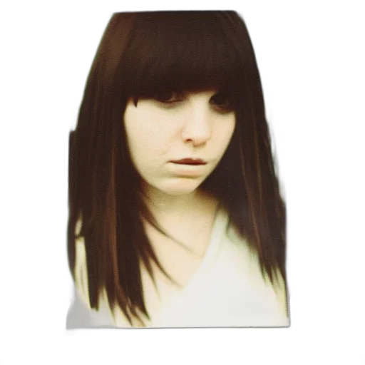 face, hair, hat, jacket transparent PNG cut-out