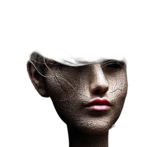 mask, face, hat, hair transparent PNG cut-out