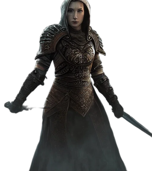 sword, staff, weapon, fantasy art transparent PNG cut-out