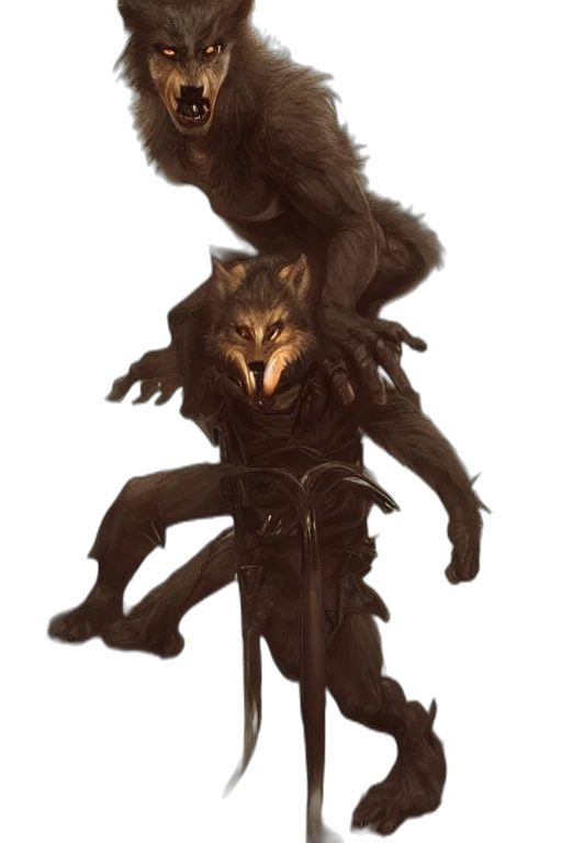 creature, animal, staff, concept art transparent PNG cut-out