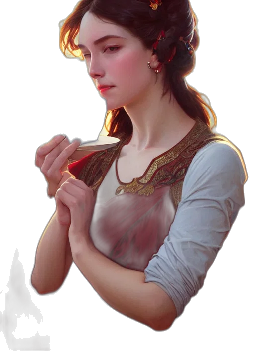 jewelry, crown, staff, face transparent PNG cut-out