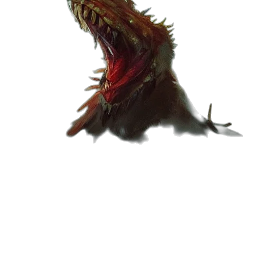 dragon, creature, animal, face transparent PNG cut-out