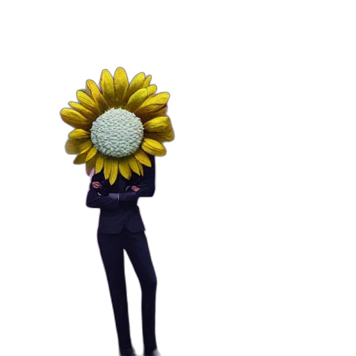 flower, mask, creature, umbrella transparent PNG cut-out