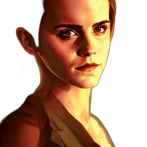face, staff, robot, weapon transparent PNG cut-out