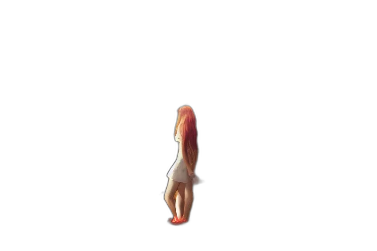 hair, creature, animal, dress transparent PNG cut-out