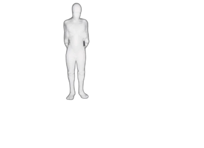 robot, dress, staff, creature transparent PNG cut-out