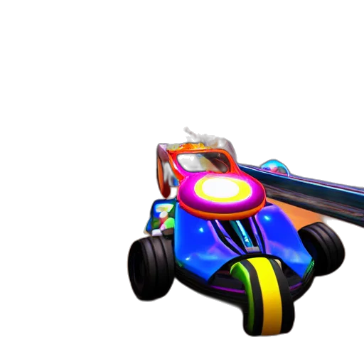 car, weapon, robot, 3d render transparent PNG cut-out