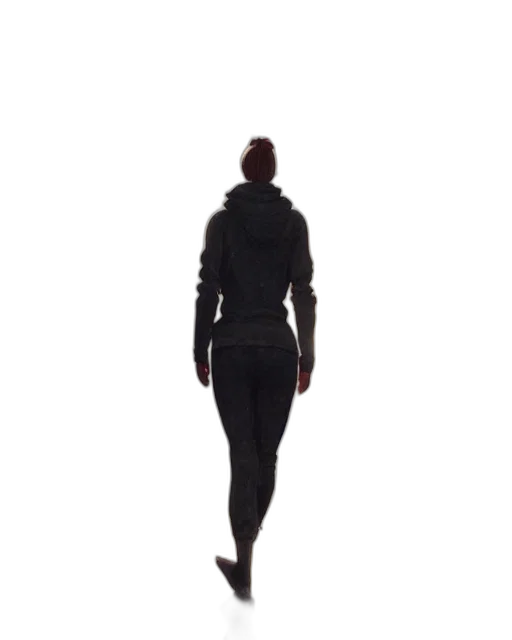 jacket, staff, dress, robot transparent PNG cut-out