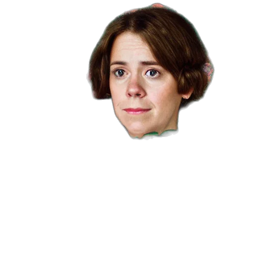face, hair, staff, creature transparent PNG cut-out