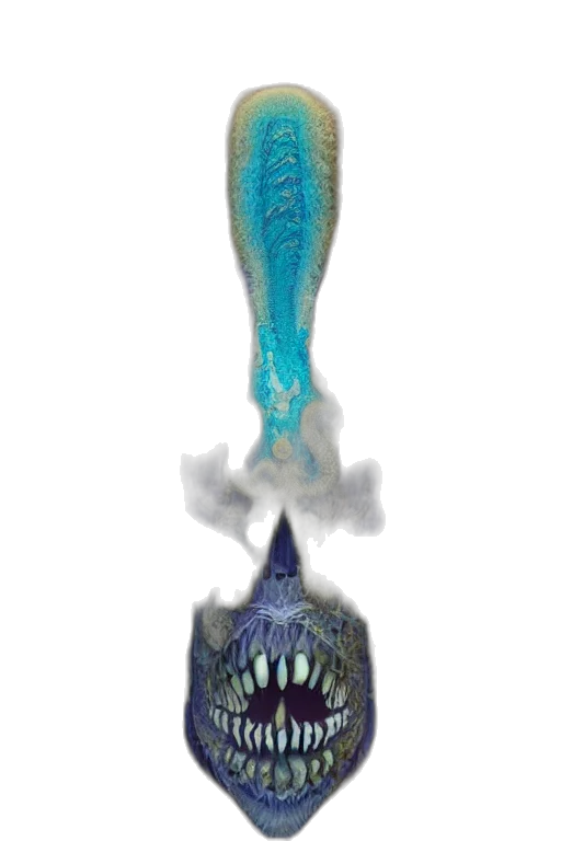 staff, dragon, creature, animal transparent PNG cut-out