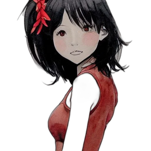 dress, mask, face, flower transparent PNG cut-out