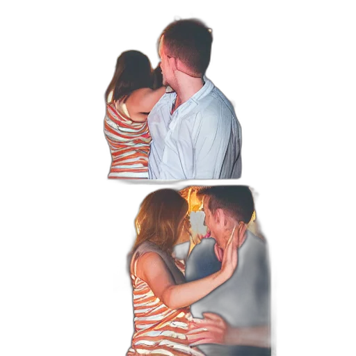 3d render, photorealistic, fire, neon lights transparent PNG cut-out